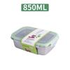 Acero Inoxidable Material 304 Caja para Comida Fresca Comida Empaquetada Caja para Comer Caja de Almacenamiento de Frutos Secos Transfronteriza Caja Redonda Doméstica para Conservar Fresco