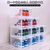 Caja para Guardar Zapatos Caja de Zapatos de Plástico Transparente Tipo Cajón con Tapa Abatible Engrosada a Prueba de Polvo Caja al por Mayor Almacenamiento Plegable