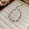Pulsera Nueva de Perla Redonda con Circonita 2026, Estilo Exquisito y Dulce, Lujo Ligero, Moda de Alta Gama, Accesorio de Mano Versátil