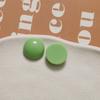 18mm verão novo doce doce cor resina meio comprimido remendo DIY jóias telefone móvel concha brincos acessórios atacado