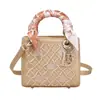Bolso de Mano Bordado de Alta Gama Transfronterizo para Mujer 2026 Nuevo Exquisito Moderno Bolso Diana Bolso Cruzado de Hombro Único de Nicho