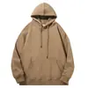 Sudadera con capucha de forro polar austríaco de 420 g con doble capucha para hombre, Sudadera con capucha de peso pesado para comercio exterior transfronterizo de otoño e invierno, Chaqueta casual holgada