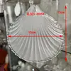 Hojas de Repuesto para Candelabro de Cristal Bricolaje Piezas de Repuesto para el Hogar Accesorios de Hoja de Vidrio Accesorios para Lámparas de Concha