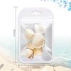 Serie Oceánica Manicura Rodajas de Concha Natural Rodajas de Abulón Estrella de Mar Caracola Playa de Verano Joyería DIY Mayoreo