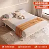 Estructura de Cama de Hierro Colgante Sin Cabecero Estructura de Cama Colgante Base de Listones Habitación de Alquiler en Casa Dormitorio Cama de Arte en Hierro Cama Individual Doble