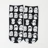 Nuevos Calcetines de Gato Unicornio Flamenco 3D Estampado Digital Femeninos Caricatura Unicornio Gato Dedo Medio