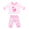 Venda quente transfronteiriça 43CMZAPF roupas de boneca primavera e verão limitadas boneca animal desenho animado manga curta pijama atacado