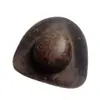Chapéu de Pirata de Couro PU para Halloween Chapéu Triângulo Piratas do Caribe Chapéu de Performance Cosplay Capitão Pirata Jack