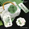 Caja de Regalo de Frutas del Festival del Bote del Dragón Decoración de Ceremonia Acompañante Tarjeta Colgante Tarjeta de Felicitación Caja de Regalo de Zongzi Colgante de Puerta de Artemisa Decoración Colgante para Coche Tarjeta Colgante