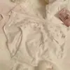 Calcinhas Macias com Renda para Meninas, Cobertura Estendida na Virilha, Antibacteriano 10A, Calcinhas Triângulo Fofas para Jovens Mulheres