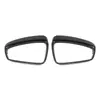 Adecuado para 17-23 Volkswagen Tiguan L Cubierta de Espejo Retrovisor Trasero Carcasa de Espejo Retrovisor Espejo con Patrón de Fibra de Carbono