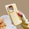 Adecuado para funda de teléfono móvil Apple 17Promax Pez Floral Iphone16/15 Cubierta Protectora Anticaída Estilo Ins Carcasa Blanda 14