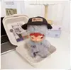 Solo ropa de muñeca: Colgante de muñeca de peluche de vinilo de la serie Hirono Road Log, Ropa de muñeca Hirono, Camiseta, Ropa interior, Delantal