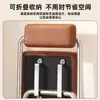 Taburete de Bar Plegable con Respaldo para Adultos Taburete Alto para Estar Sentado Mucho Tiempo Taburete Alto para Encimera de Cocina Taburete de Bar para Cajero