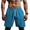 Pantalones Cortos de Malla de Secado Rápido para Hombre Entrenamiento Físico Pantalones Cortos de Baloncesto Americano Running de Longitud Media Sueltos Pantalones Cortos Deportivos Estilo Verano para Hombre