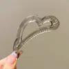 Presilha Banana Vertical para Rabo de Cavalo Alto, Presilha de Cabelo Antiderrapante de Tamanho Médio para Mulheres, Estilo Coreano, Acessório de Cabelo Moderno