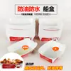Cajas Desechables a Prueba de Aceite Grandes, Medianas y Pequeñas para Pollo Frito, Papas Fritas, Palomitas de Pollo, Empaque de Snacks, Brochetas de Waffle de Huevo y Cajas de Papel para Llevar