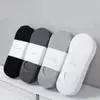 Calcetines Invisibles de Algodón para Hombre, Calcetines Casuales de Color Sólido, Calcetines de Silicona Antideslizantes de Caña Baja y Boca Baja para Primavera y Verano, Venta al por Mayor
