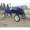 Pulverizadora de pesticidas agrícola autopropulsada de 25 caballos de fuerza, diésel, con cuatro ruedas, para riego y sequía, de doble uso, para trigo y arroz.