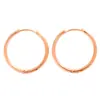 Aretes, Aretes de Acero de Titanio, Espirales Gruesos y Delgados, Aretes de Acero Inoxidable Circulares Electrodepositados al Vacío, Venta al por Mayor por Fabricante