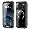 Funda Impermeable de Pimiento Rojo Transfronteriza para iPhone 16 Pro Max, Adecuada para Situaciones de Combate, Funda Protectora de Buceo Impermeable y a Prueba de Golpes
