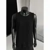 2026 Verano Nuevo Estilo Hombres Estilo Old Money Camiseta sin Mangas de Malla Hueca Chaleco sin Mangas para Hombre Juvenil