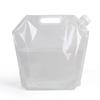 Bolsa de Agua Suave Portátil para Exteriores de 10L para Senderismo, Camping, Festival de Música con Boquilla, Gran Capacidad, Engrosada, Plegable, Bolsa de Almacenamiento de Agua