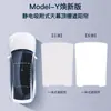 Adecuado para Cortina Parasol de Tesla Adsorción Electrostática de Silicona, Nuevo Modelo Y/3 Cortina de Techo Panorámico para Protección Solar y Aislamiento Térmico