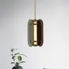 Luminária Pendente Minimalista Pós-Moderna de Cabeça Única Design Criativo de Coruja Artística para Quarto de Dormir ao Lado da Cama Sala de Estar Sala de Jantar Luminária Decorativa