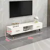 Mesa de Centro Combinación Gabinete de TV Extensible De Pie Madera Maciza Hogar Apartamento Pequeño Sala de Estar Moderna Simple Patas de Madera Maciza Gabinete de TV