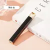 Nuevo encendedor colgante de trébol de cuatro hojas, llama abierta, recargable, diseñado para mujeres, delgado y compacto, un regalo creativo