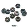 575-15mm Cuentas Sueltas de Agujero Grande Donut Cristal Ágata Piedra Semipreciosa Agujero Grande Anillo Corredizo Varios Materiales Joyería DIY