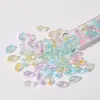 Contas de Arroz de Vidro Coloridas Ovais de Alta Qualidade Material para Pulseira Colar Artesanal DIY Acessórios de Contas Soltas