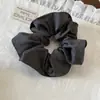 Scrunchie Listrado Simples Coreano 2025 Novo Fresco Estilo Universitário Versátil Acessório de Cabelo para Coque para Mulheres