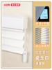 Cortina Shangri-La de gasa suave eléctrica para dormitorio, con sombreado completo, sin perforaciones, para balcón