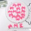 En stock, 1 cm de poliéster de doble cara con línea de amarre, lazo pequeño a máquina, material de bricolaje, ropa interior, bragas, accesorios
