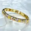 Nuevo brazalete de cloisonné esmaltado calado estilo chino, brazalete colorido de aceite vertido estilo nacional para mujer, fábrica de origen, en stock, venta al por mayor