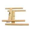 Soporte de Flores de Madera para Producción de Fábrica Soporte para Macetas de Balcón Doméstico Ensamblable Ajustable Soporte de Madera para Macetas
