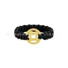 Anillo de Oro Puro 999 para Mujer, Estilo Nuevo, Anillo Trenzado de Cuerda Tejida Hecho a Mano, 24K, Venta al por Mayor para Regalos
