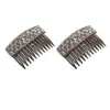 Pinza para el pelo con peine invertido de pedrería exquisita de Dongdaemun para mujer, nuevo estilo 2026, pinza pequeña para flequillo lateral, peine para el pelo, accesorio para el pelo
