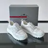 Estilo Lujo Ligero Piel Genuina Malla Empalmada Zapatos de Papá PRA Suela Gruesa Transpirables Casuales Deportivos Transfronterizos Multicolor En Stock
