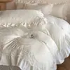 Nuevo Juego de Cuatro Piezas de Seda de Hielo 2026: Ropa de cama sedosa para una sensación lujosa y de alta gama, Sábanas de verano, Cubre cama y Colcha