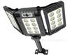 Farola solar ajustable para exteriores, luz de calle impermeable con control remoto para jardín, nueva farola solar de inducción