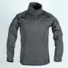 2026 Camuflaje Amazónico para Hombre Ropa Deportiva Transpirable Resistente al Desgaste Militar para Exteriores Parte Superior Uniforme de Combate en Stock para Exportación
