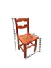 Taburete pequeño de madera maciza silla con respaldo niño casa silla para cambiarse los zapatos taburete asiento madera maciza silla de madera sillón reclinable