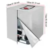 Cubierta para Tanque de Agua 210D Modelo Caliente Transfronterizo Cubierta para Barril IBC de Toneladas 1000L Exterior Impermeable a Prueba de Polvo Aislamiento Térmico Cubierta para Cubo de Fábrica