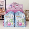 Auténtico Set de Bricolaje Hecho a Mano de la Serie Familiar Sanrio Melody Pegamento en Crema Pegatinas Mágicas Juguetes para Niños Venta al por Mayor