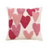 Toalla de Almohada Transfronteriza Estilo Ins Almohada Bordada Día de San Valentín Funda de Almohada Bordada en Lona Cojín Decorativo para Sofá de Sala de Estar