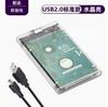 USB3.1 Type-C caixa transparente caixa de disco rígido 3.1 Notebook 2,5 polegadas SSD máquinas de estado sólido móvel atacado