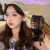 [Hecho a medida] Diadema ancha estilo ballet dulce con lazo y encaje, creando un look etéreo y encantador